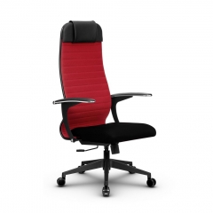 Кресло офисное МЕТТА B 1b 21/U158, Основание 17832 Комплект 4 Красное Черное