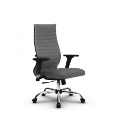 Кресло офисное МЕТТА B 2b 19/2D, Основание 17833 Комплект 2 Светло-серое