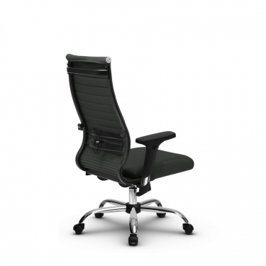 Кресло офисное Метта МЕТТА B 2b 19/2D, Основание 17833 Комплект 2 Темно-серое