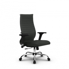 Кресло офисное МЕТТА B 2b 19/2D, Основание 17833 Комплект 2 Темно-серое