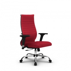 Кресло офисное МЕТТА B 2b 19/2D, Основание 17834 Комплект 3 Красное