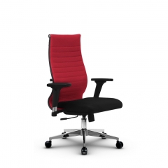 Кресло офисное МЕТТА B 2b 19/2D, Основание 17834 Комплект 3 Красное Черное