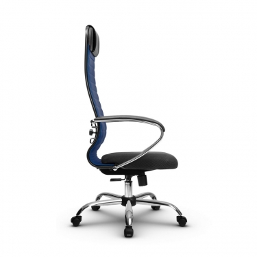 Кресло офисное Метта МЕТТА B 1b 21/K131, Основание 17833 Комплект 2 Синее Черное