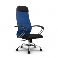 Кресло офисное МЕТТА B 1b 21/K131, Основание 17833 Комплект 2 Синее Черное