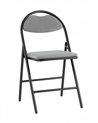 Стул складной Stool Group Hagen велюр Темно-серый