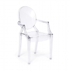 Кресло Tetchair MEDALION mod. 922 пластик, 56,553,292,5см, бесцветный
