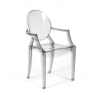 Кресло Tetchair MEDALION mod. 922 пластик, 56,553,292,5см, серый