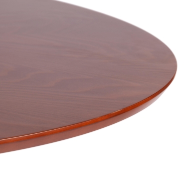 Стул WISHBONE mod. C-5280 дерево гевея, ткань , 53 х 56 х 77 см , Темный орех HN GLAZE, ткань коричневый SL-19