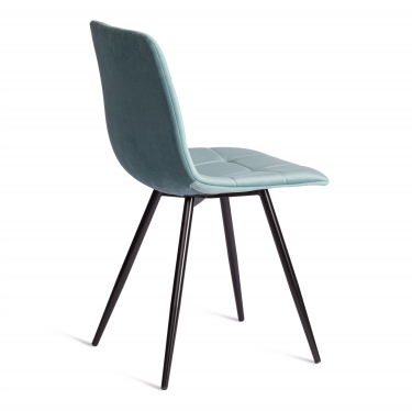 Стул WISHBONE mod. C-5280 дерево гевея, ткань , 53 х 56 х 77 см , Темный орех HN GLAZE, ткань коричневый SL-19