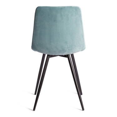 Стул WISHBONE mod. C-5280 дерево гевея, ткань , 53 х 56 х 77 см , Темный орех HN GLAZE, ткань коричневый SL-19