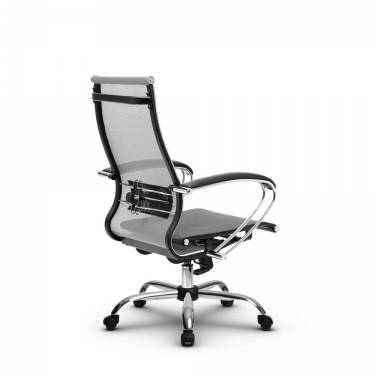 Кресло офисное Метта МЕТТА B 2m 9/K131, Основание 17833 Комплект 2 Серое