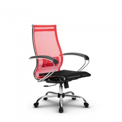Кресло офисное МЕТТА B 2m 9/K131, Основание 17833 Комплект 2 Красное Черное