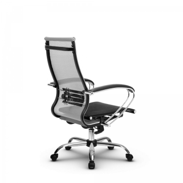 Кресло офисное Метта МЕТТА B 2m 9/K131, Основание 17833 Комплект 2 Серое Черное