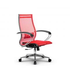Кресло офисное МЕТТА B 2m 9/K131, Основание 17834 Комплект 3 Красное