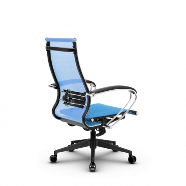 Кресло офисное Метта МЕТТА B 2m 9/K131, Основание 17832 Комплект 4 Васильковое