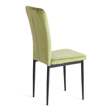 Стул Tetchair VERTER mod. 37 металл/вельвет, 43 х 41 х 96 см, Green зеленый HLR54 / черный