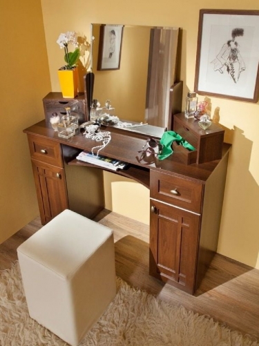 Стол туалетный Глазовская МФ Sherlock 52 Орех шоколадный спальня