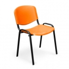 Стул EasyChair ZP_UP_EChair Rio ИЗО чёрн пластик оранжевый 573680