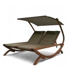 Шезлонг-лежак Афина-мебель Мальта AFM-510 Olive