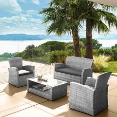 Комплект мебели с диваном AFM-405B Grey