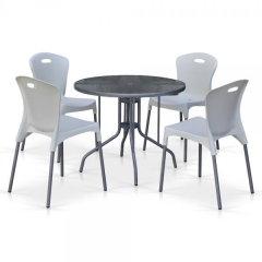 Комплект мебели для кафе TD90/XRF065AW-White 4Pcs