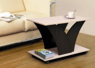 Стол Матрица журнальный 16 Венге/Ясень шимо светлый