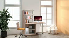 Стол Матрица компьютерный 11 Ясень Шимо темный/Ясень Шимо светлый