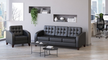 Секция 1-местная левая POINTEX BASEL BSL32151001 Черная