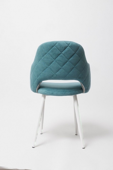 Стул Цвет мебели К14 white Бирюза РС-29Б