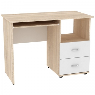 Стол Аларти АлисаT18743х1000х522ручкаскоба96ммДСС-Белый