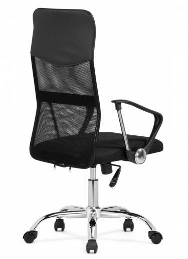 Офисное кресло  Arano Черный black / chrome
