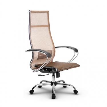 Кресло офисное Метта МЕТТА B 1m 7/K131, Основание 17833 Комплект 2 Золотой ротанг