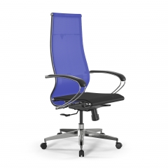Кресло офисное ErgoLife SynchroSit 10 B1-107K - T Васильковый-Черный*