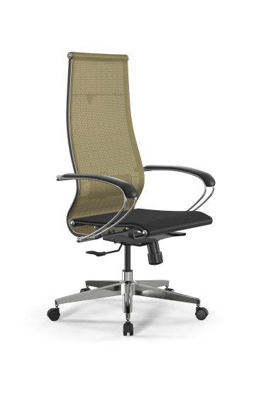 Кресло офисное ErgoLife SynchroSit 10 B1-107K - T Золотой ротанг-Черный*