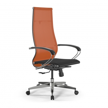 Кресло офисное ErgoLife SynchroSit 10 B1-107K - T Оранжевый-Черный*
