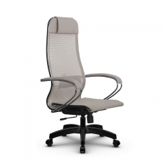 Кресло офисное Метта МЕТТА B 1m 12/K131, Основание 17831 Комплект 1 Светло-бежевое