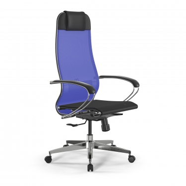 Кресло офисное ErgoLife SynchroSit 10 B1-104K - T Васильковый-Черный*
