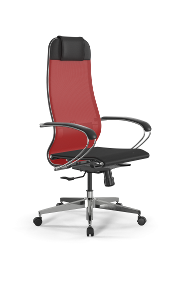 Кресло офисное ErgoLife SynchroSit 10 B1-104K - T Красный-Черный*