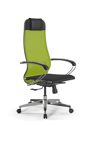 Кресло офисное ErgoLife SynchroSit 10 B1-104K - T Лайм-Черный*