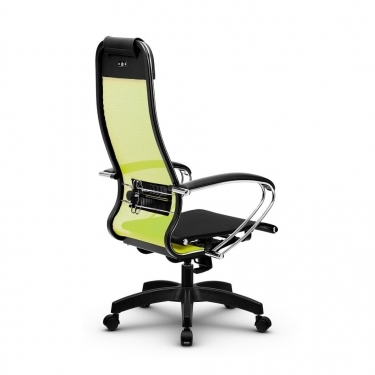 Кресло офисное Метта МЕТТА B 1m 4/K131, Основание 17831 Комплект 1 Лайм Черное