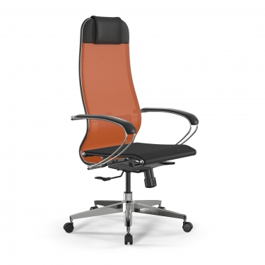 Кресло офисное ErgoLife SynchroSit 10 B1-104K - T Оранжевый-Черный*
