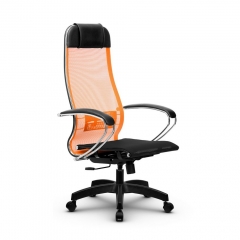 Кресло офисное МЕТТА B 1m 4/K131, Основание 17831 Комплект 1 Оранжевое Черное