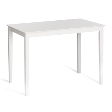 Обеденный комплект Tetchair Хадсон / Hudson Dining Set, pure white, ткань коричнево-золотая