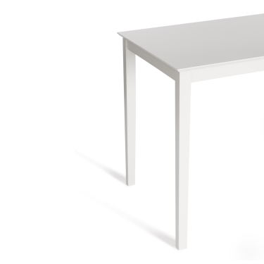Обеденный комплект Tetchair Хадсон / Hudson Dining Set, pure white, ткань коричнево-золотая