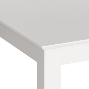 Обеденный комплект Tetchair Хадсон / Hudson Dining Set, pure white, ткань коричнево-золотая