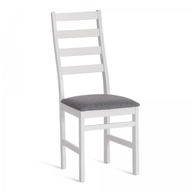 Стул Tetchair ROSARIO многослойная фанера, 39 х 39 х 99 см, white, ткань темно-серая 150 разобранный