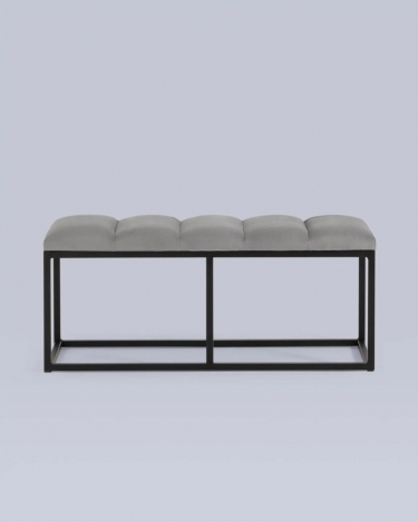 Банкетка Stool Group Хостен 2 велюр Серый