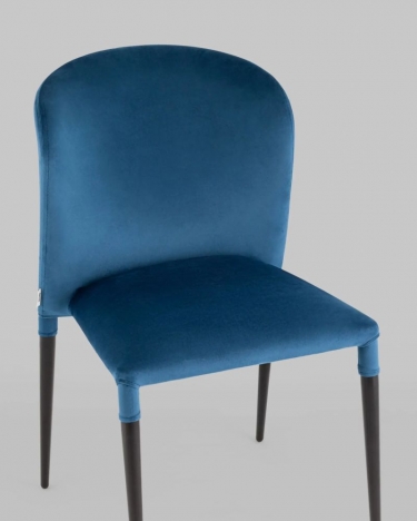 Стул Stool Group Лори велюр Синий
