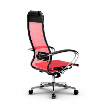 Кресло офисное Метта МЕТТА B 1m 4/K131, Основание 17834 Комплект 3 Красное