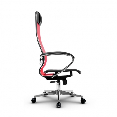 Кресло офисное Метта МЕТТА B 1m 4/K131, Основание 17834 Комплект 3 Красное Черное